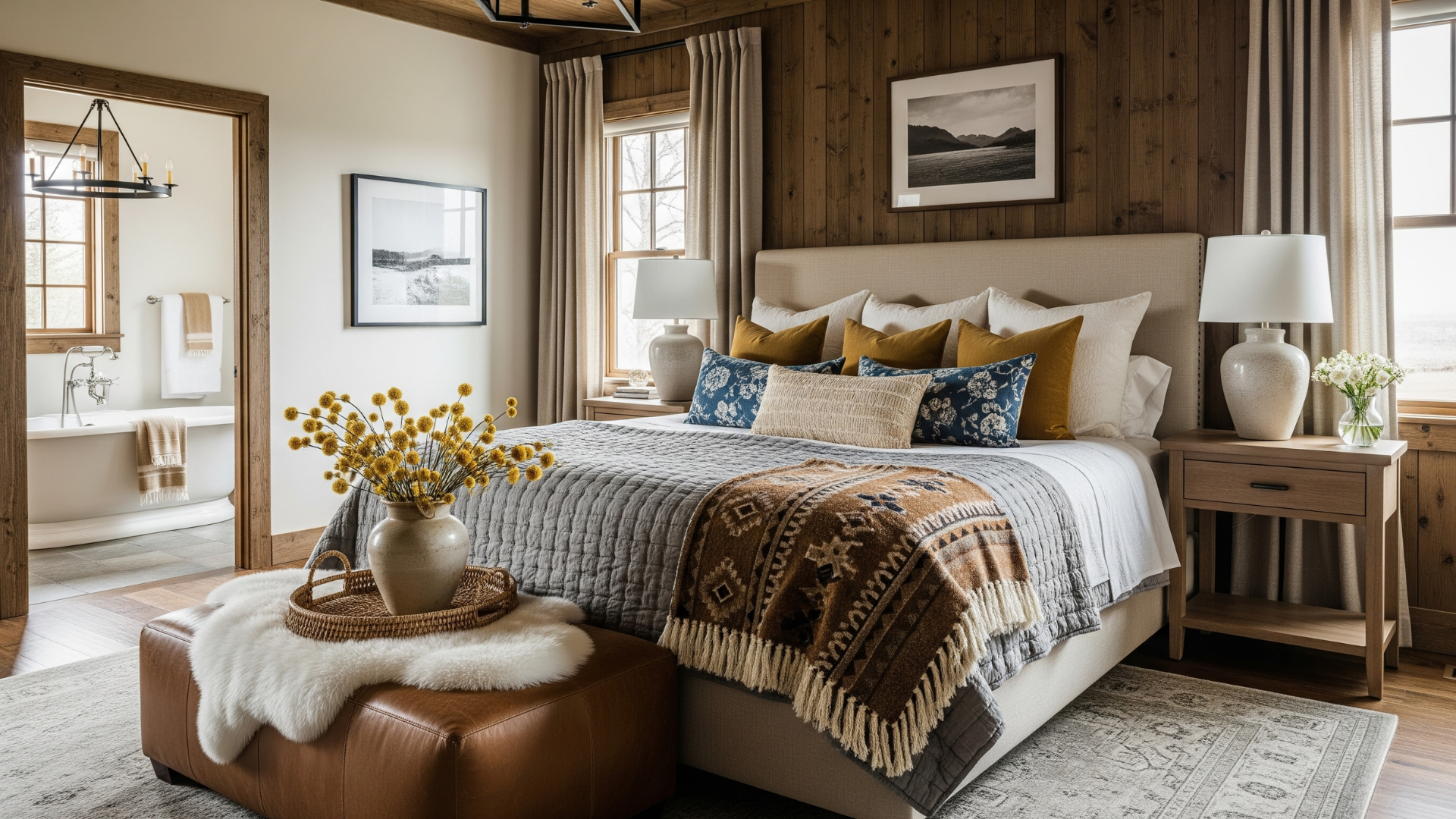 Rustic Bedroom Decor Ideas: Creating a Cozy Country Bliss Retreat