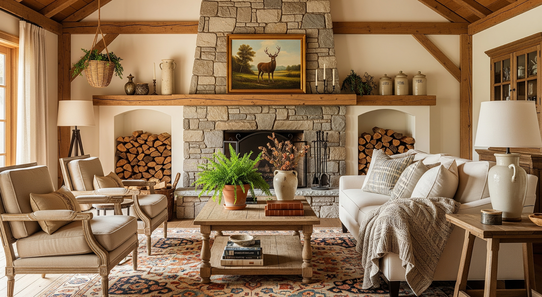 Cozy Rustic Living Room: A Retreat You’re Sure to Love